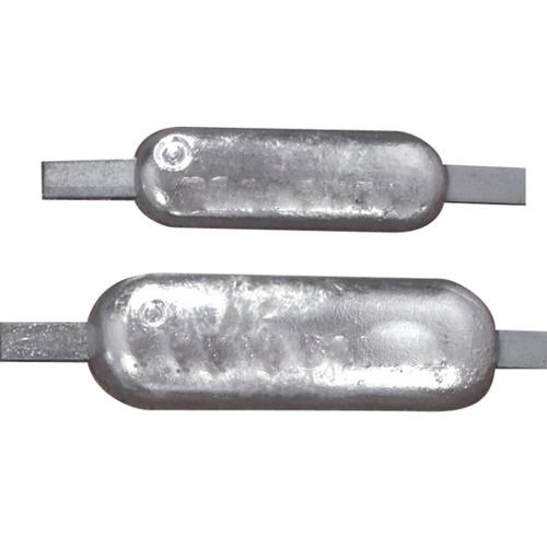 Weld-on hull zinc sacrificial anode for ship corrosion protection India