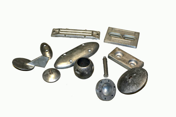Types of sacrificial anodes — weld on, bolt on, bracelet, shaft, hull anodes